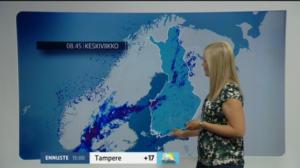 Sääennusteita: Sääennuste klo 9.00: 10.08.2016 09.26