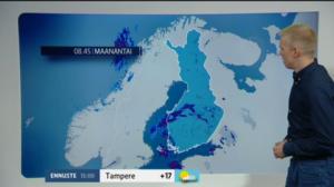 Sääennusteita: Sääennuste klo 9.00: 15.08.2016 09.37