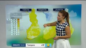 Sääennusteita: Sääennuste klo 9.00 (S): 14.09.2016 09.32