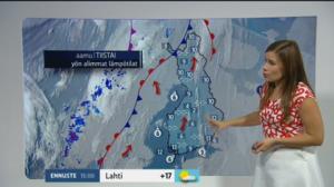 Sääennusteita: Sääennuste klo 9.00: 27.09.2016 09.00