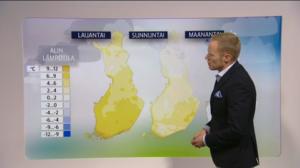 Sääennusteita: Sääennuste klo 18.00 (S): 30.09.2016 18.25