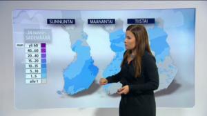 Sääennusteita: Sääennuste klo 18:00 (S): 19.11.2016 18.18