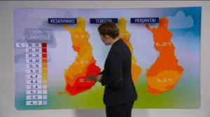 Sääennusteita: Sääennuste klo 18.00 (S): 24.05.2016 18.36