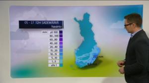 Sääennusteita: Sääennuste klo 18 (S): 26.05.2016 18.31