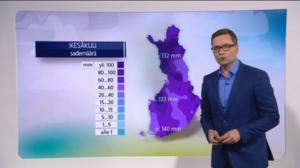 Sääennusteita: Sääennuste klo 18 (S): 28.06.2016 18.48