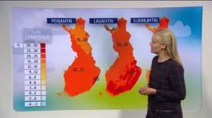 Sääennusteita: Sääennuste klo 18.00 (S): 30.06.2016 18.14