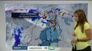 Sääennusteita: Sääennuste klo 9.00: 27.07.2016 09.32