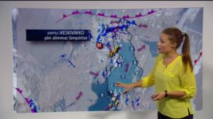 Sääennusteita: Sääennuste klo 9.00 (S): 03.08.2016 09.22