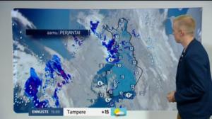 Sääennusteita: Sääennuste klo 9.00 (S): 12.08.2016 09.32