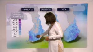 Sääennusteita: Sääennuste klo 18 (S): 13.08.2016 19.06