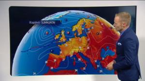 Sääennusteita: Sääennuste klo 18 (S): 21.08.2016 18.15