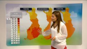 Sääennusteita: Sääennuste klo 1800 (S): 22.08.2016 18.29