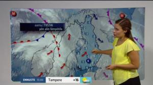 Sääennusteita: Sääennuste klo 9.00: 06.09.2016 09.25