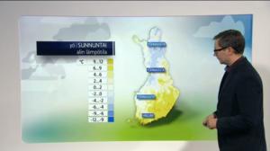 Sääennusteita: Sääennuste klo 18 (S): 17.09.2016 18.49