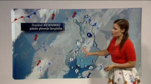 Sääennusteita: Sääennuste klo 1800 (S): 21.09.2016 18.30