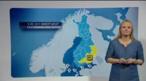 Sääennusteita: Sääennuste klo 6.30: 25.10.2016 06.30