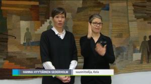 Yle Uutiset Viikko viitottuna: Kela yhdistää etäasioinnin ja -tulkkauksen yhdeksi etäpalveluksi: 12.12.2016 16.49
