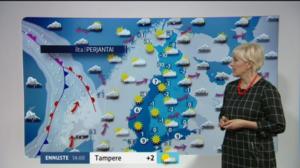 Sääennusteita: Sääennuste klo 9.00: 23.12.2016 09.24