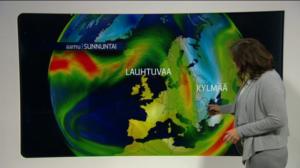 Sääennusteita: Sääennuste klo 18 (S): 02.01.2017 18.29