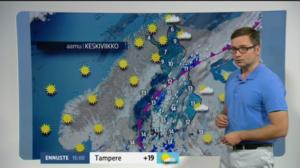 Sääennusteita: Sääennuste klo 9.00 (S): 17.08.2016 09.50