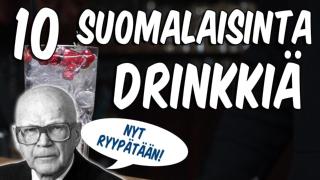 Maailman 10 suomalaisinta juomadrinkkiä