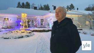 Kalle Penttilän jouluvalot tuovat iloa naapurustolle: 27.11.2020 10.29