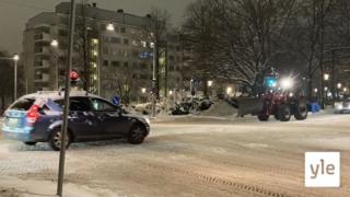 Minkälaisen kaaoksen talven ensimmäinen kova lumimyräkkä on aiheuttanut Hämeessä?   : 12.01.2021 09.31