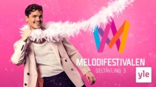 Melodifestivalen 2022: Osakilpailu 3 (suomenkielinen selostus): 19.02.2022 22.34