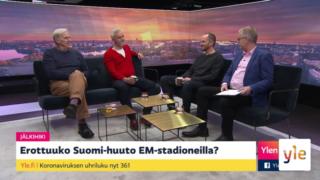 "Punainen arpa EM-futiksen lipuissa tuli käteen täälläkin": 03.02.2020 08.10