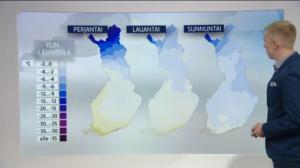 Sääennusteita: Sääennuste klo 18 (S): 28.12.2017 18.38