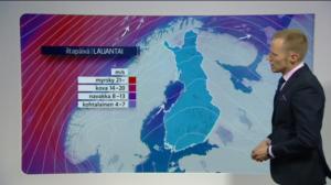Sääennusteita: Sääennuste klo 18 (S): 13.01.2018 18.49