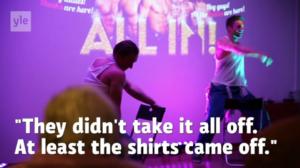 Muscular Scandinavian Hunks make pulses race at Helsinki senior facility (S): 23.01.2018 14.00