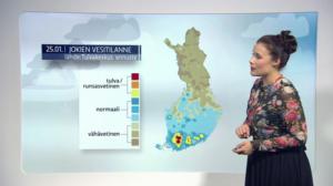 Sääennusteita: Sääennuste klo 18 (S): 25.01.2018 18.39