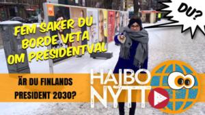 Hajbo Nytt: Är du Finlands president 2030? (S): 26.01.2018 15.09