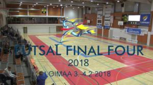 Futsal Final Four: Miesten loppuottelu: 04.02.2018 18.55