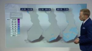 Sääennusteita: Sääennuste klo 18 (S): 09.02.2018 19.34