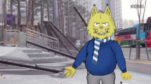 Kisamatka 2018: Tältä näyttivät kovat tuulet olympiakylässä – olkipeitteet repeytyivät maasta: 16.02.2018 09.06