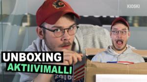 Kioski trending: Aktiivimallin unboxaus!: 27.02.2018 08.00