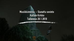 Jumalanpalvelus: 04.03.2018 10.00