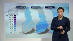 Sää: Sääennuste klo 18 (S): 11.03.2018 18.12