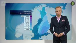 Sää: Sääennuste klo 18 (S): 01.04.2018 18.14