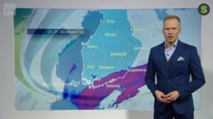 Sää: Sääennuste klo 18 (S): 02.04.2018 18.18