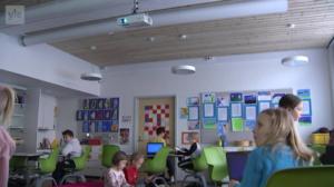 Yle Uutisluokka Triplet: Alakoulun oppilaat rauhoittuvat oikeanlaisella sisustuksella: 02.04.2018 18.26