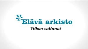 Elävä arkisto: Viikon valinnat: Viikon valinnat: Romanit: 05.04.2018 08.00