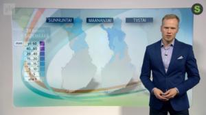 Sää: Sääennuste klo 1800 (S): 05.05.2018 18.13