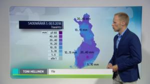 Sääennuste klo 18 (S): 30.05.2018 18.53