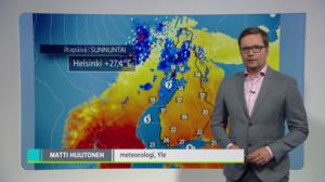 Sääennuste klo 1800 (S): 03.06.2018 18.21