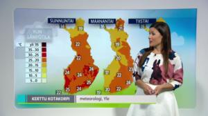 Sääennuste klo 18: 16.06.2018 18.21