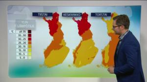 Sääennuste klo 7.00: 02.07.2018 07.24
