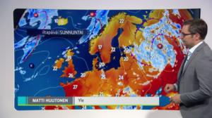 Sääennuste klo 18.00 (S): 08.07.2018 18.16